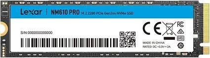 SSD LEXAR M2 NVME NM610 PRO 2To
