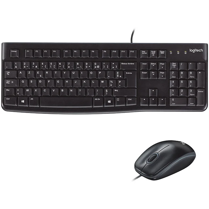 CLAVIER SOURIS LOGITECH MK120
