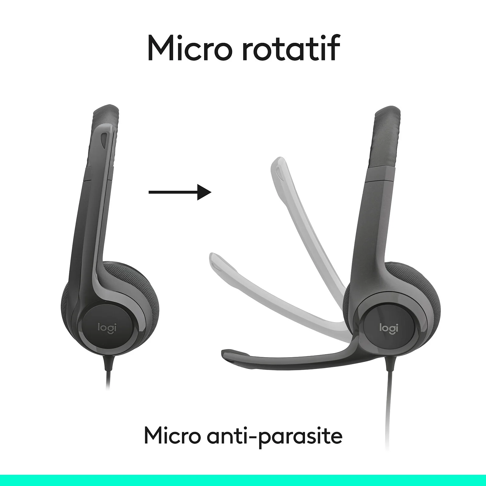 CASQUE H390 LOGITECH USB C (8/8)