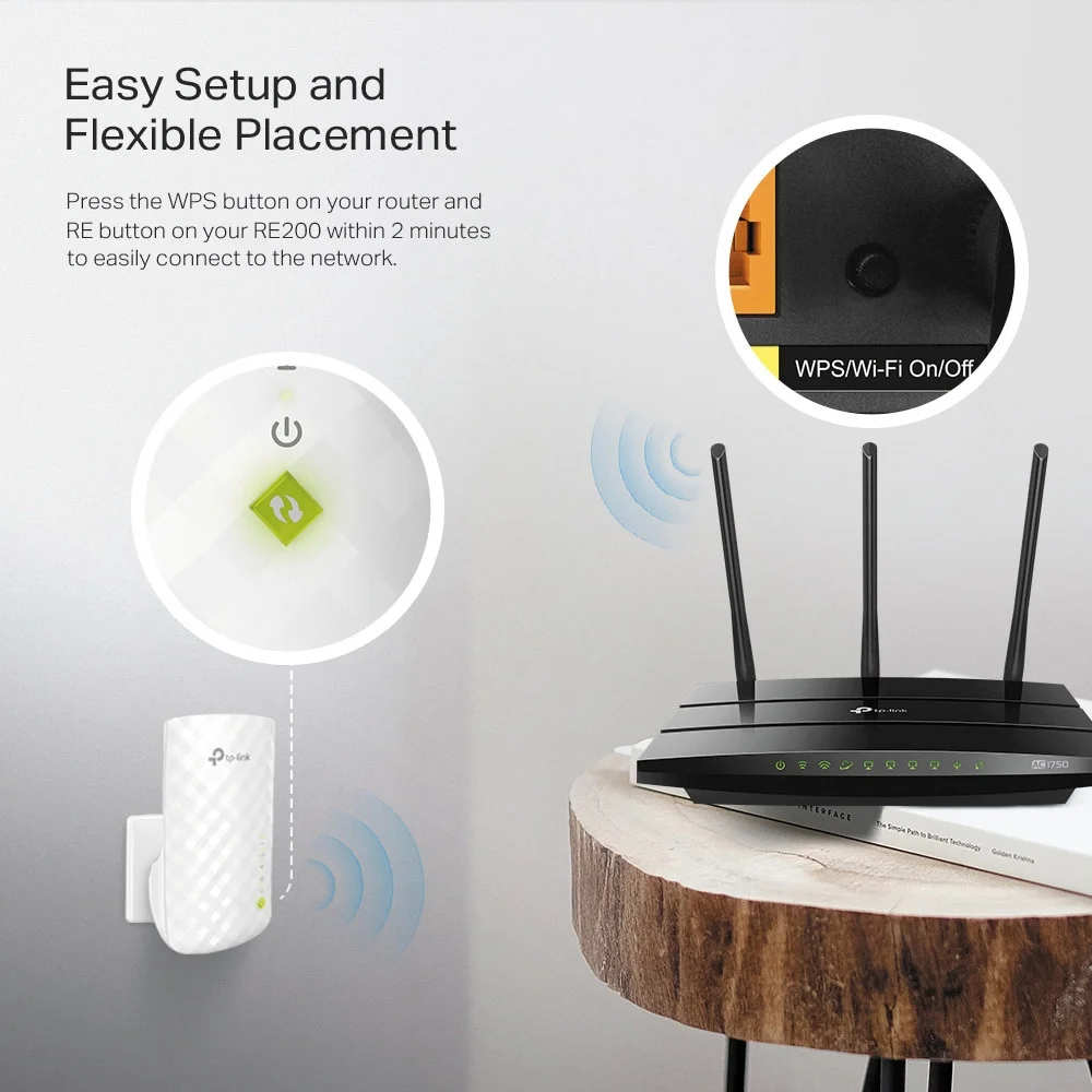 REPETEUR WIFI TP LINK RE200 (750N) (5/7)