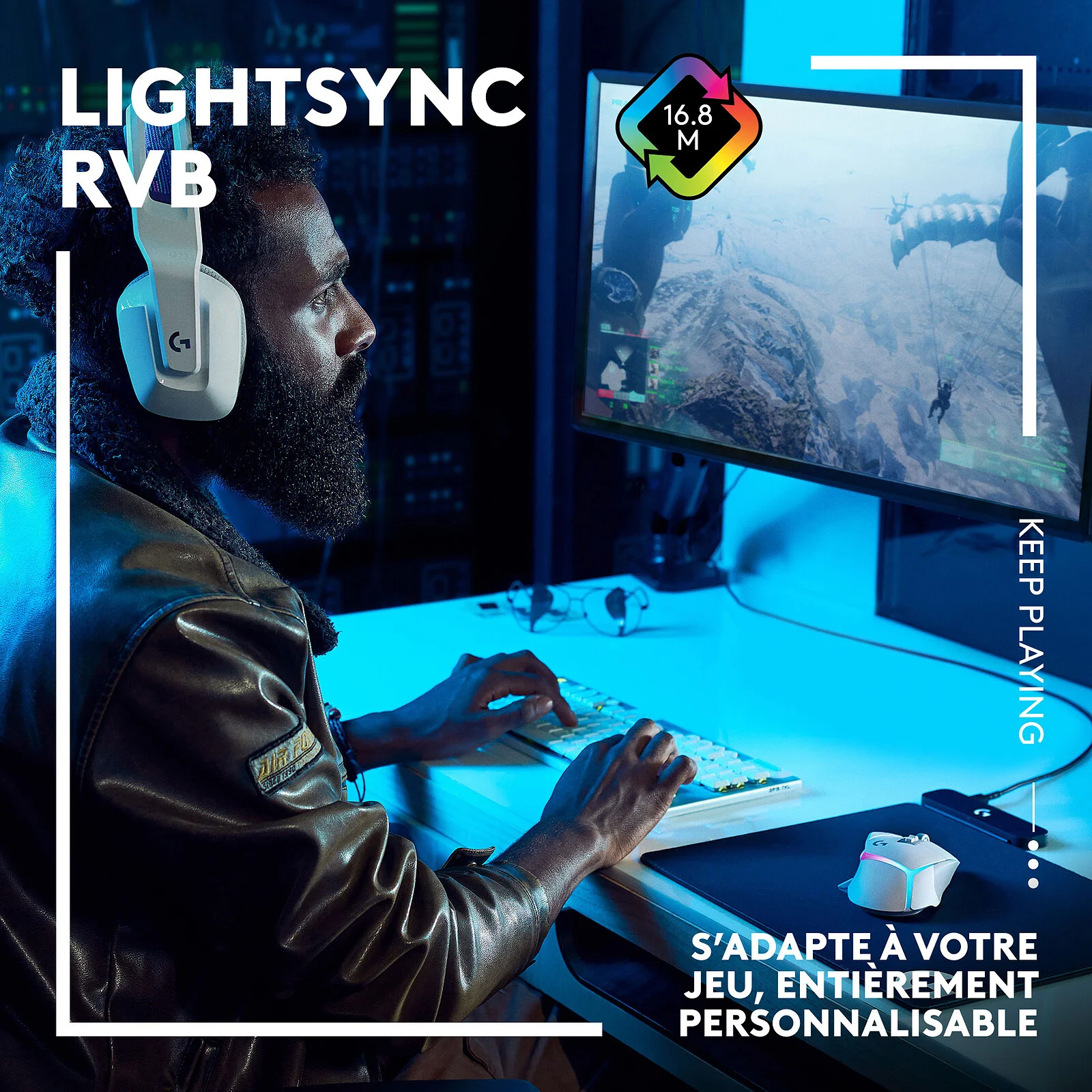 SOURIS LOGITECH G502 X PLUS BLACK LIGHTFORCE (5/5)
