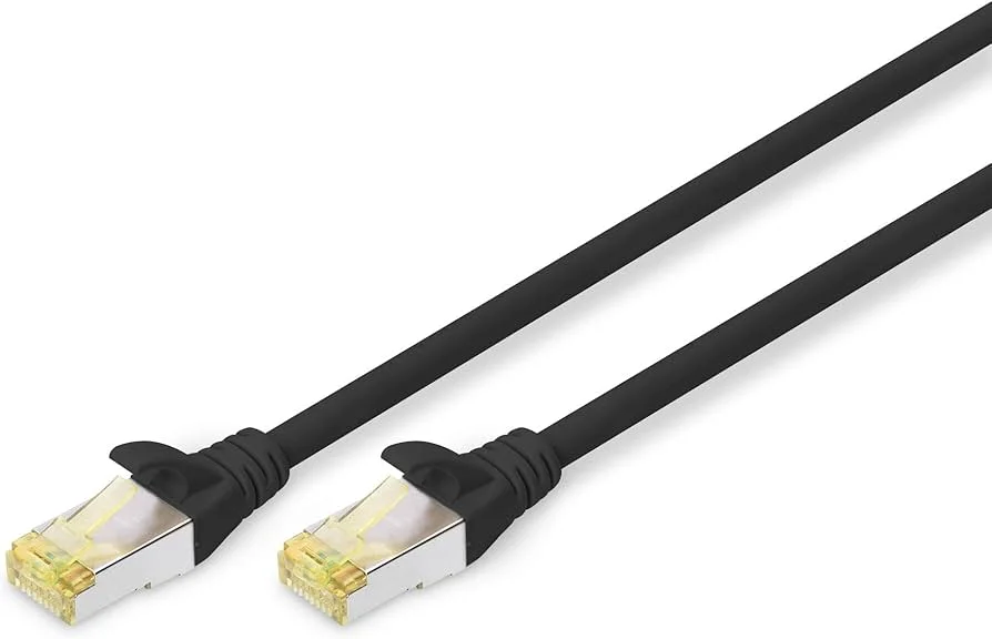 CABLE RESEAU CAT6a NOIR 3M