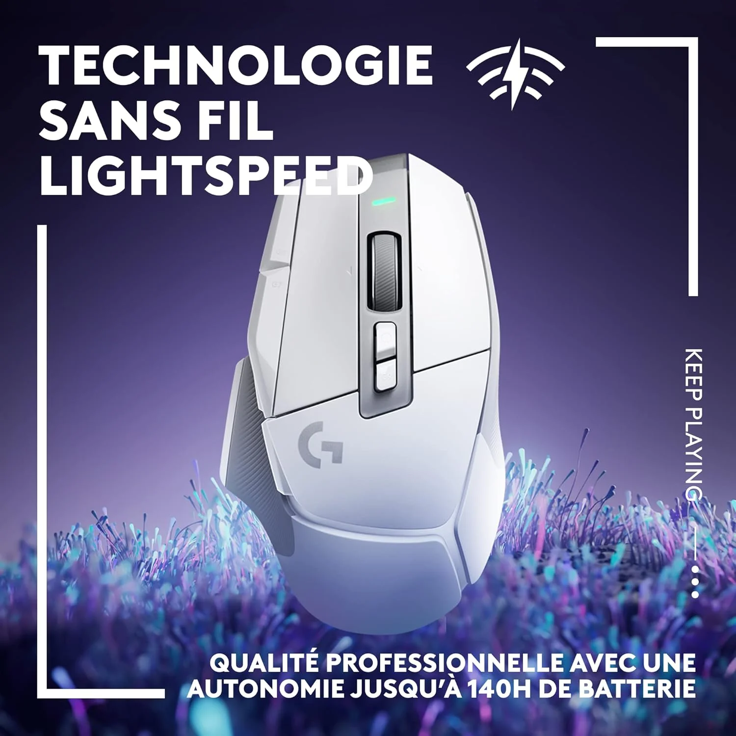 SOURIS LOGITECH G502 X LIGHTSPEED BLANCHE (5/6)