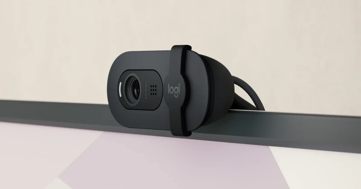 WEBCAM LOGITECH BRIO FHD 2MP (6/6)