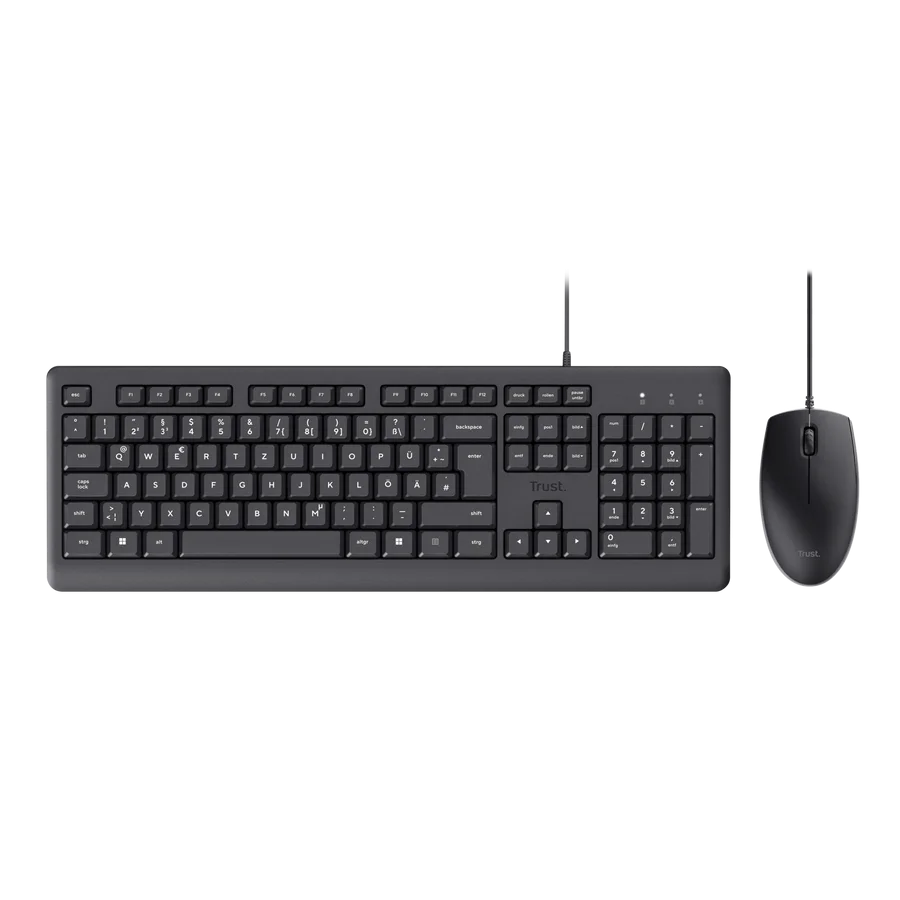 TRUST TKM-250 KIT CLAVIER SOURIS FILAIRE (3/4)