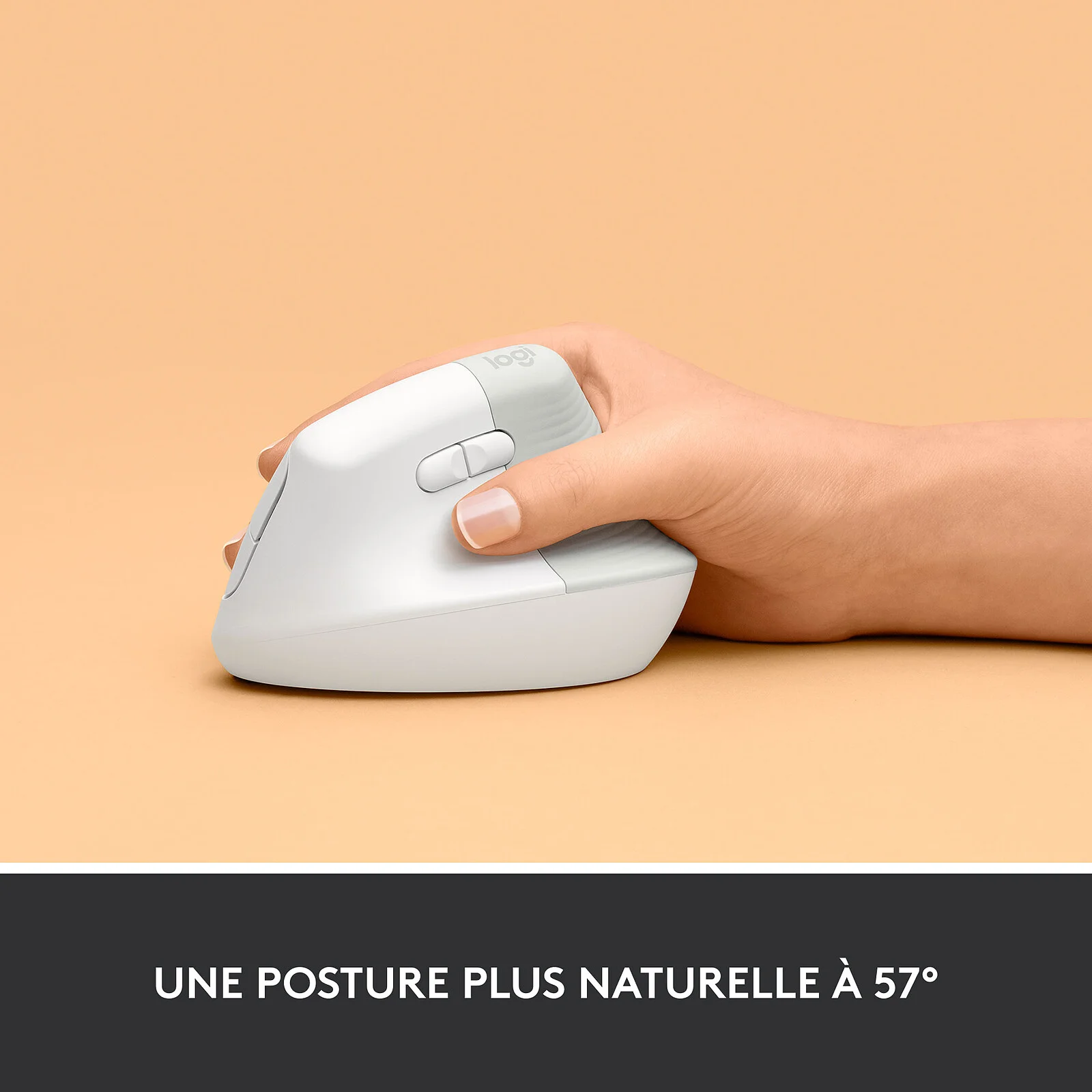 SOURIS LOGITECH LIFT VERTICAL BLANC (7/8)