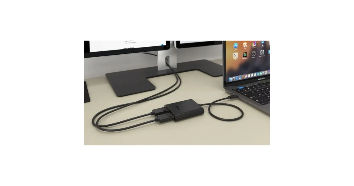 ADAPTATEUR USB-C vers 2 DP DUAL SCREEN (6/7)