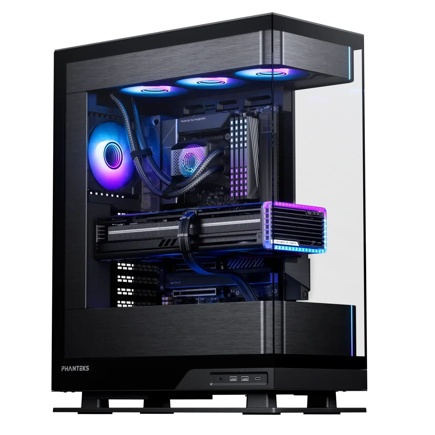 CASE E-ATX PHANTEKS EVOLV X2 MATRIX NOIR (2/7)