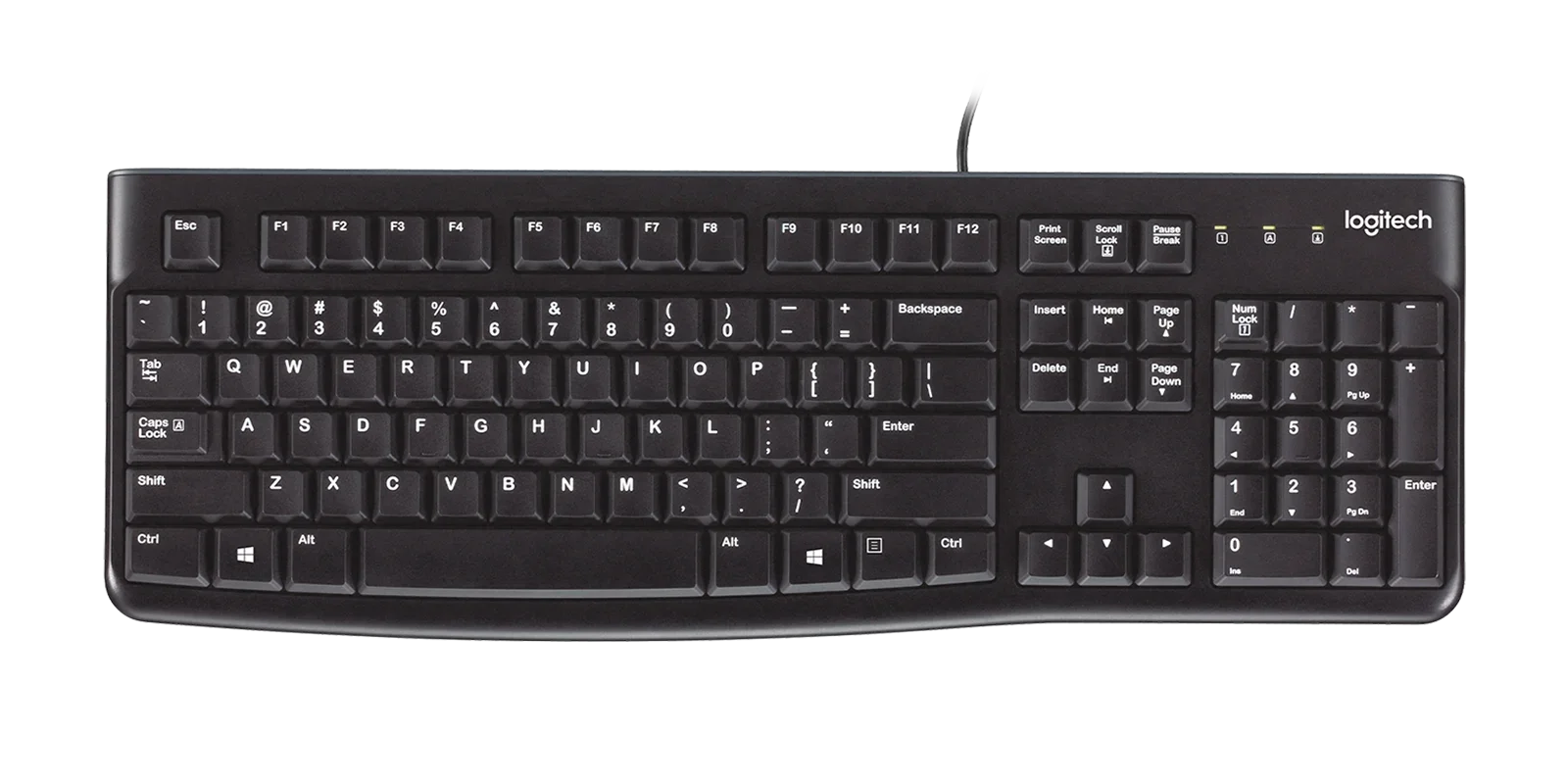 CLAVIER LOGITECH K120 FILAIRE (2/4)