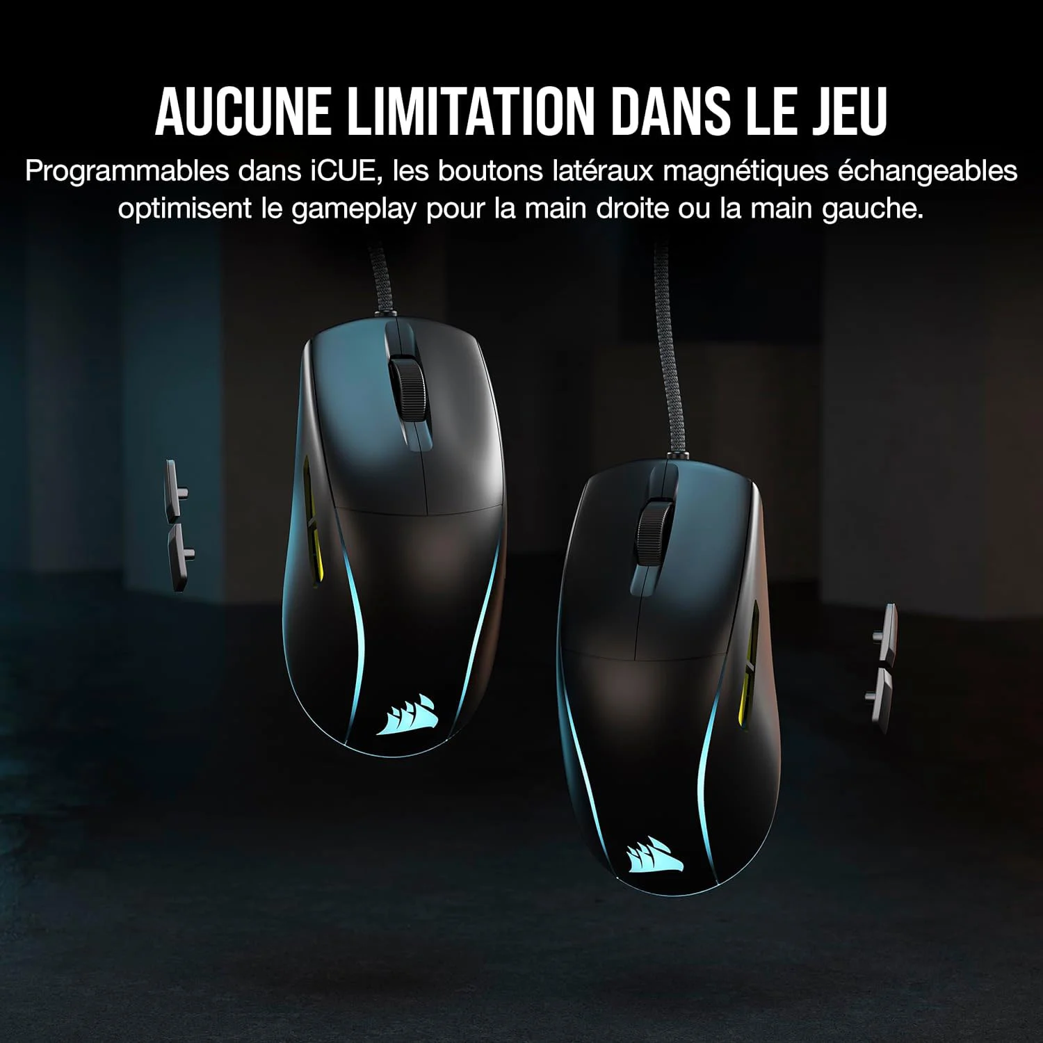 SOURIS CORSAIR M75 SFIL NOIR (3/5)