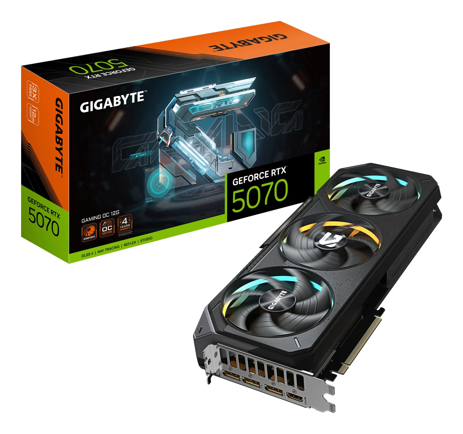 CG GIGABYTE 5070 GAMING 12G (1/8)