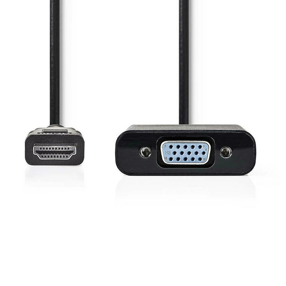 ADAPTATEUR HDMI VGA NOIR (1/2)