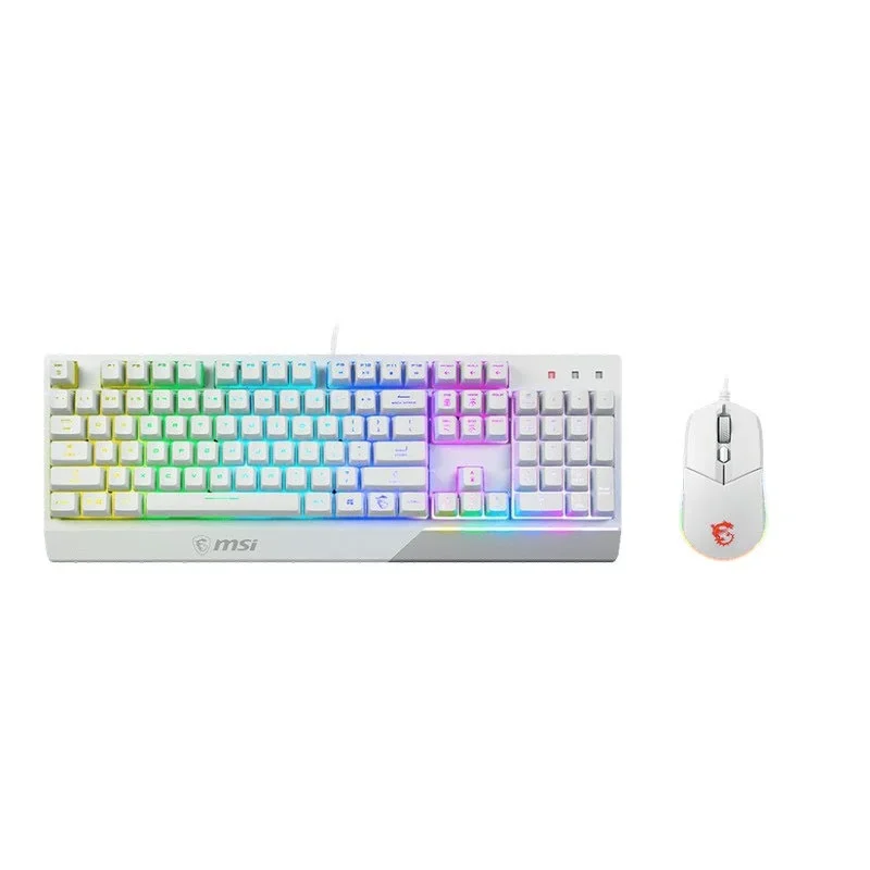 CLAVIER SOURIS MSI GK30 WHITE (2/4)