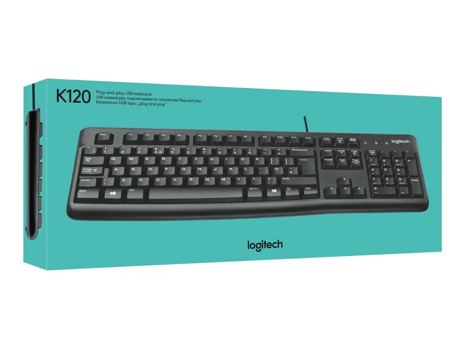 CLAVIER LOGITECH K120 FILAIRE
