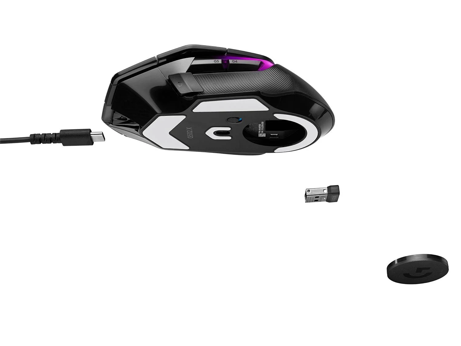 SOURIS LOGITECH G502 X PLUS BLACK (2/7)