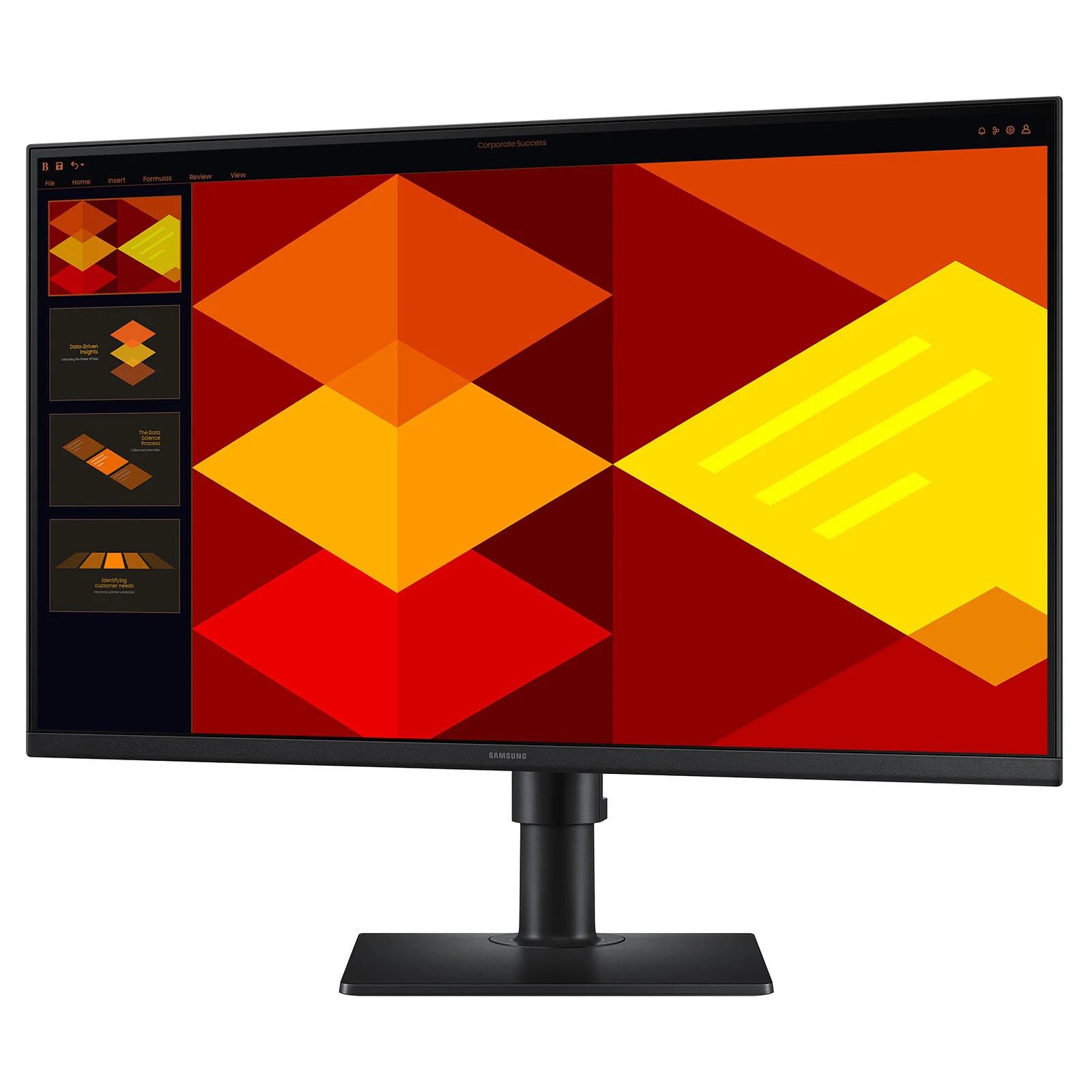 ECRAN SAMSUNG 27" PIVOT IPD 2xHDMI DP HP USB (2/4)