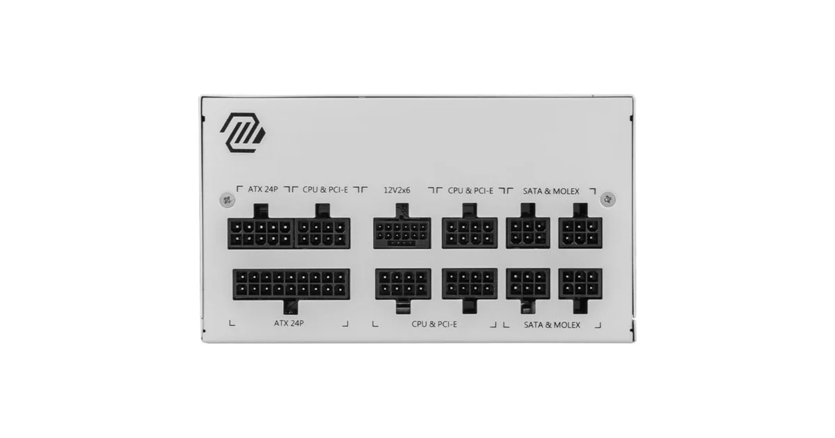 ALIM MSI MAG A850GL PCIE5 WHITE (3/4)