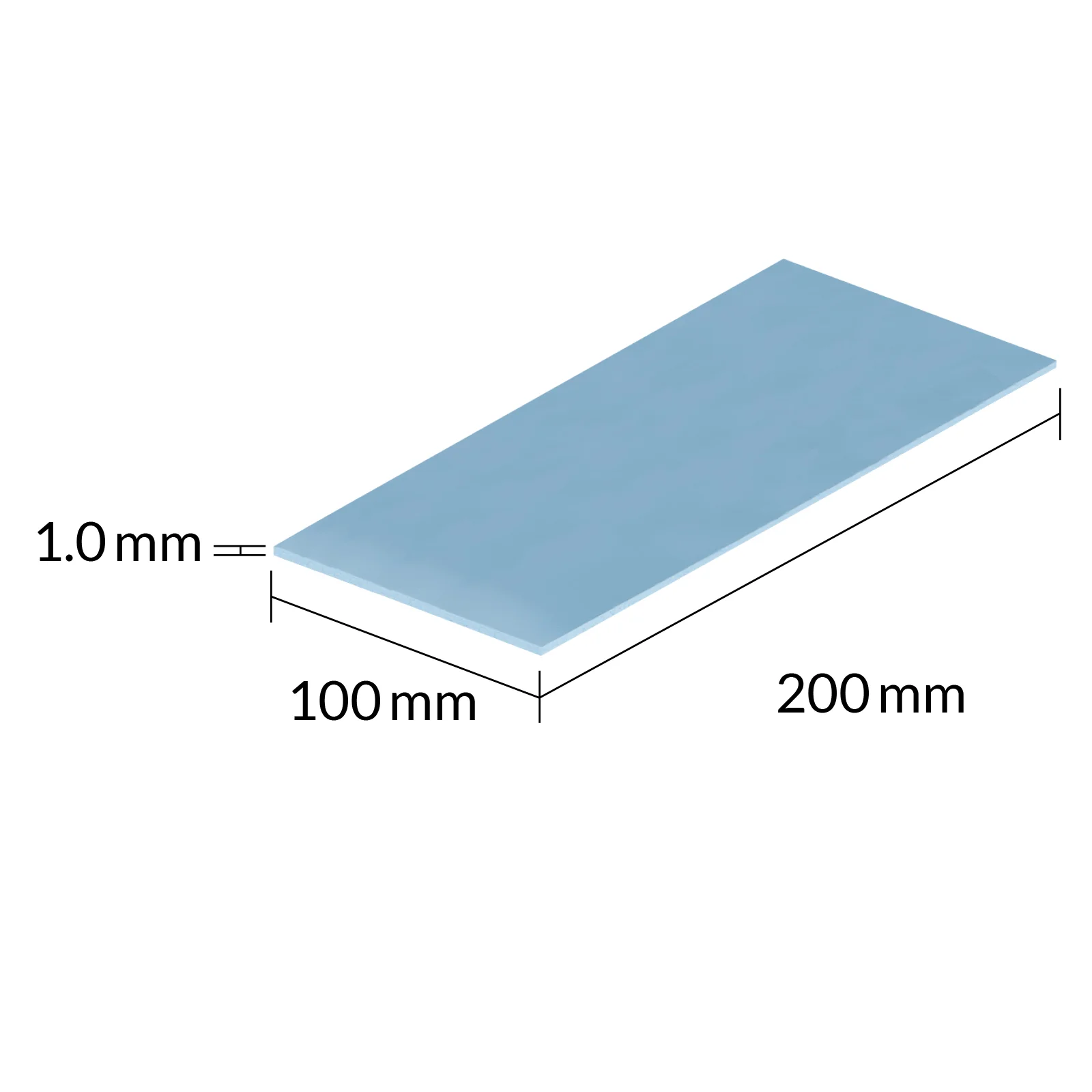 PAD THERMIQUE ARCTIC TP-3 120*20*1.5mm