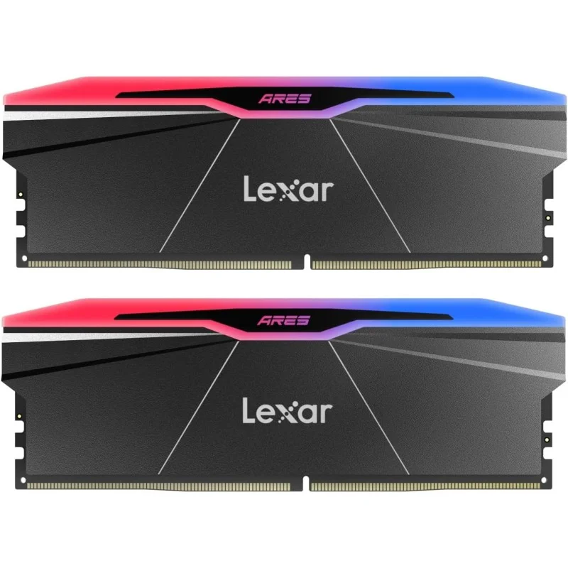 RAM DDR5 LEXAR 6000 DIMM 32go 2*16 ARES RGB (1/2)