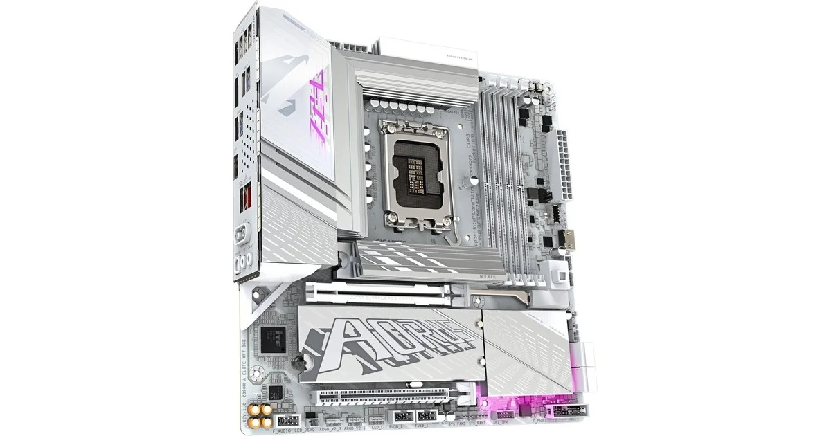 CM GIGABYTE Z890M A ELITE ICE (3/5)
