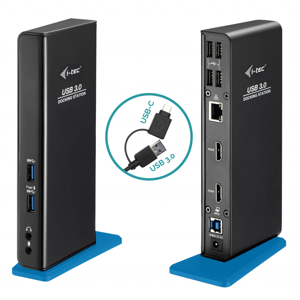 DOCK USB3/USBC 2 ECRANS I-TEC (6/6)