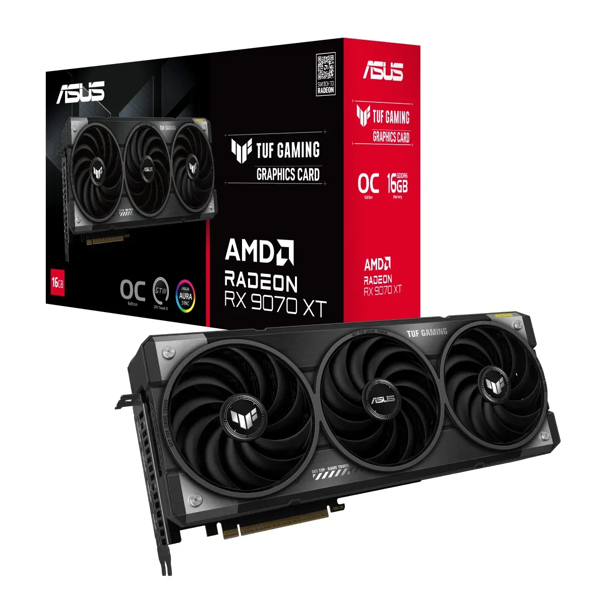 CG ASUS RX 9070XT OC 16GB