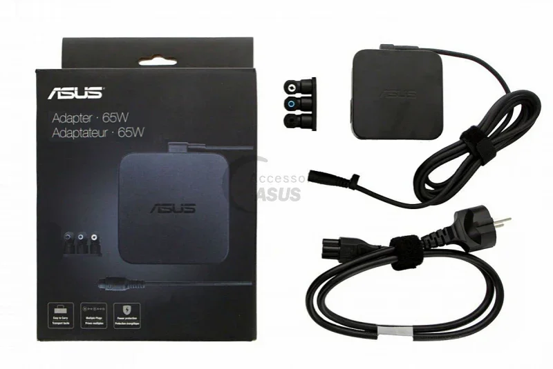 CHARGEUR ASUS 65W 3 EMBOUTS (1/1)