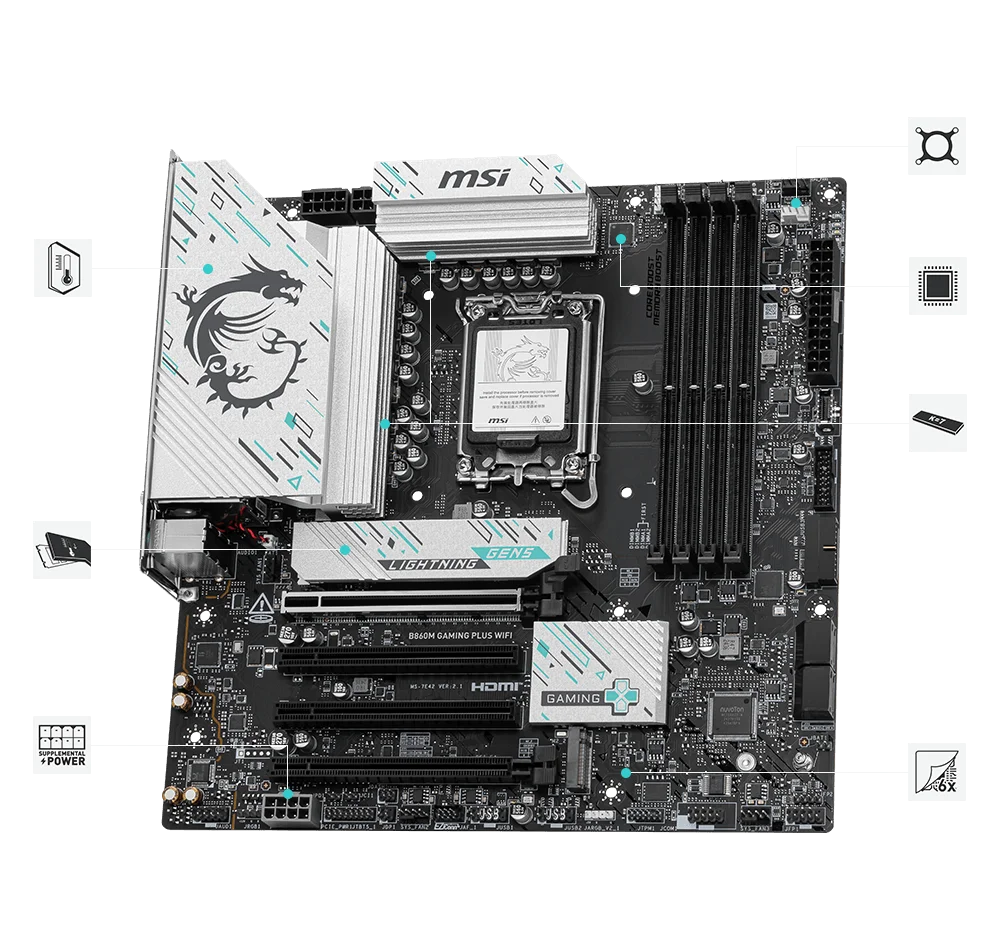 CM MSI B860M GAMING PLUS WIFI