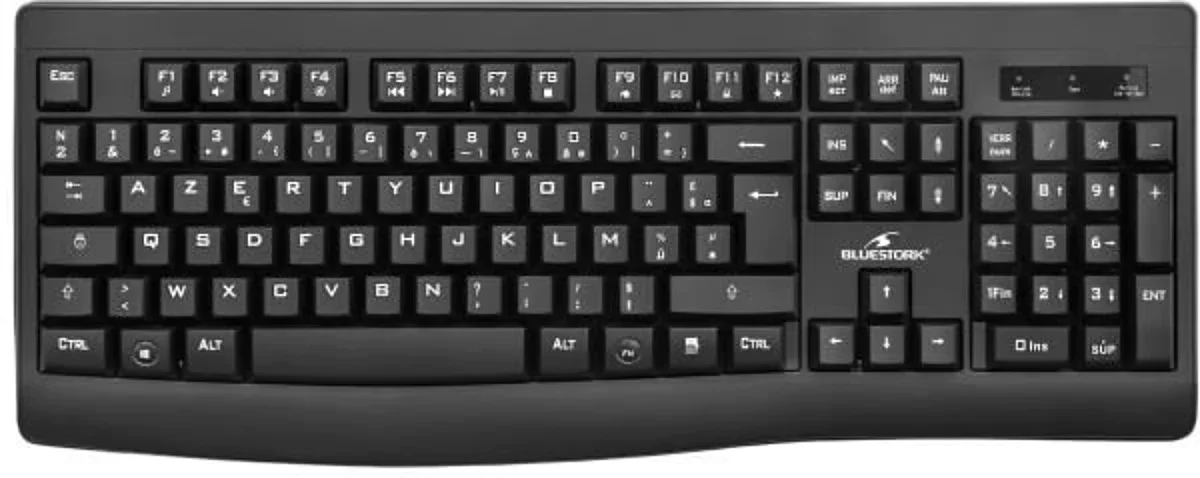 CLAVIER SOURIS SS FIL BLUESTORK AMBIDEXTRE (6/6)