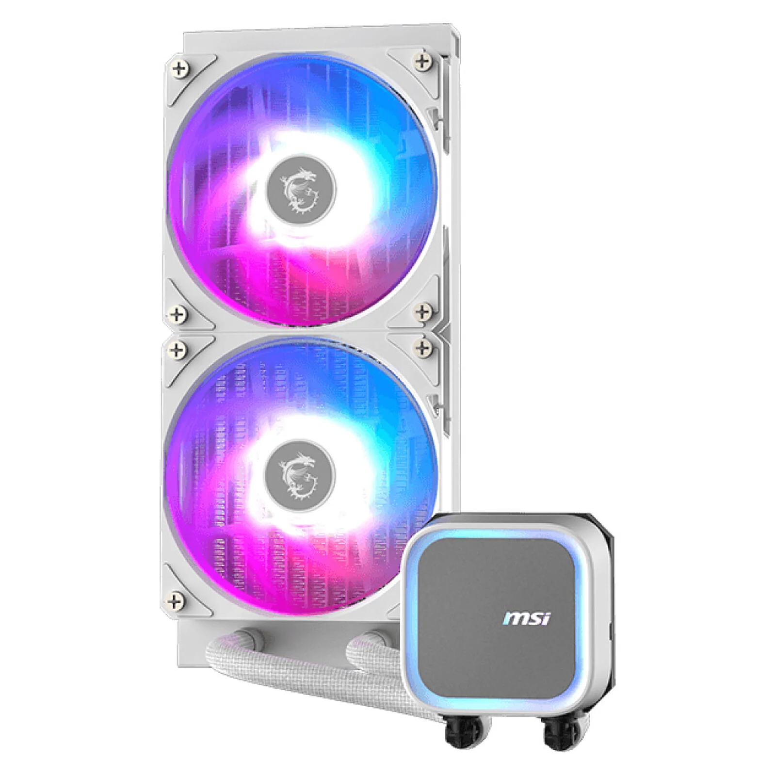 WATER AIO MSI A13 240 BLANC (2/3)