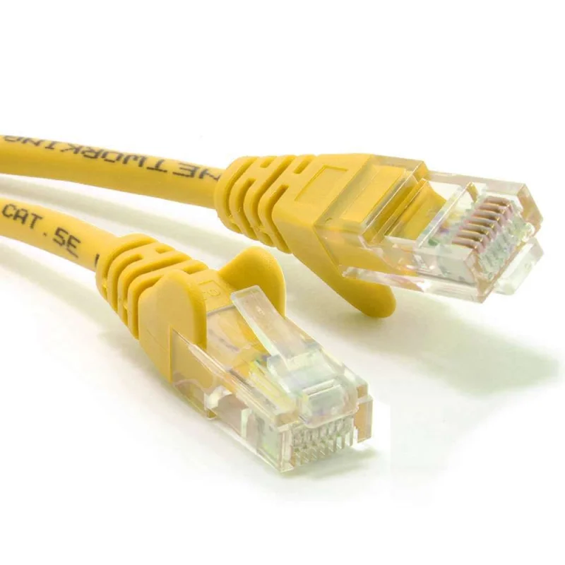 CABLE RJ45 CAT6 1M JAUNE