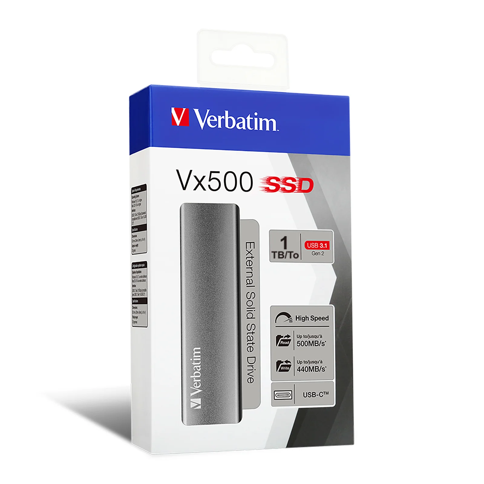 SSD EXTERNE VERBATIM 1To VX500