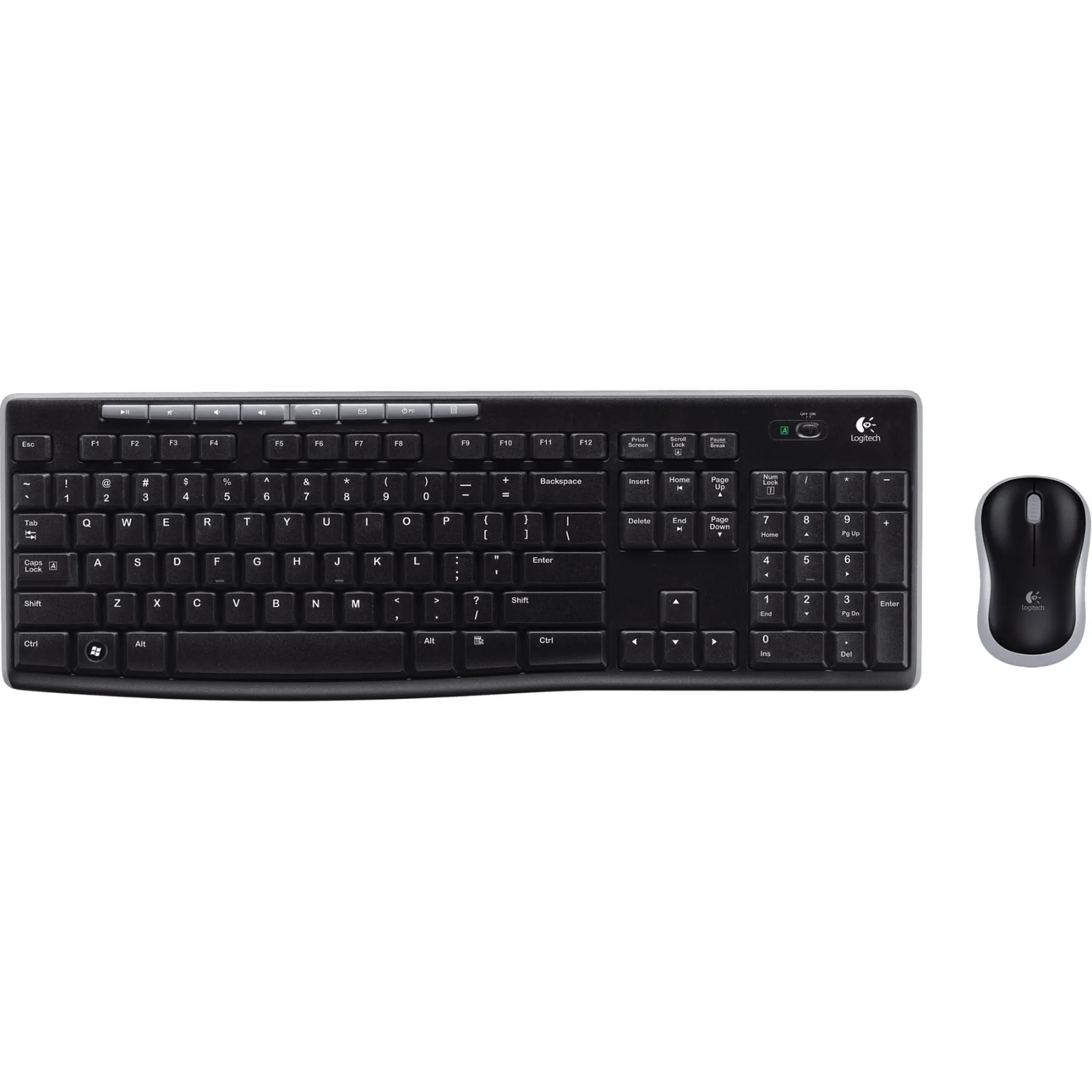 CLAVIER SOURIS LOGITECH MK270 (1/4)