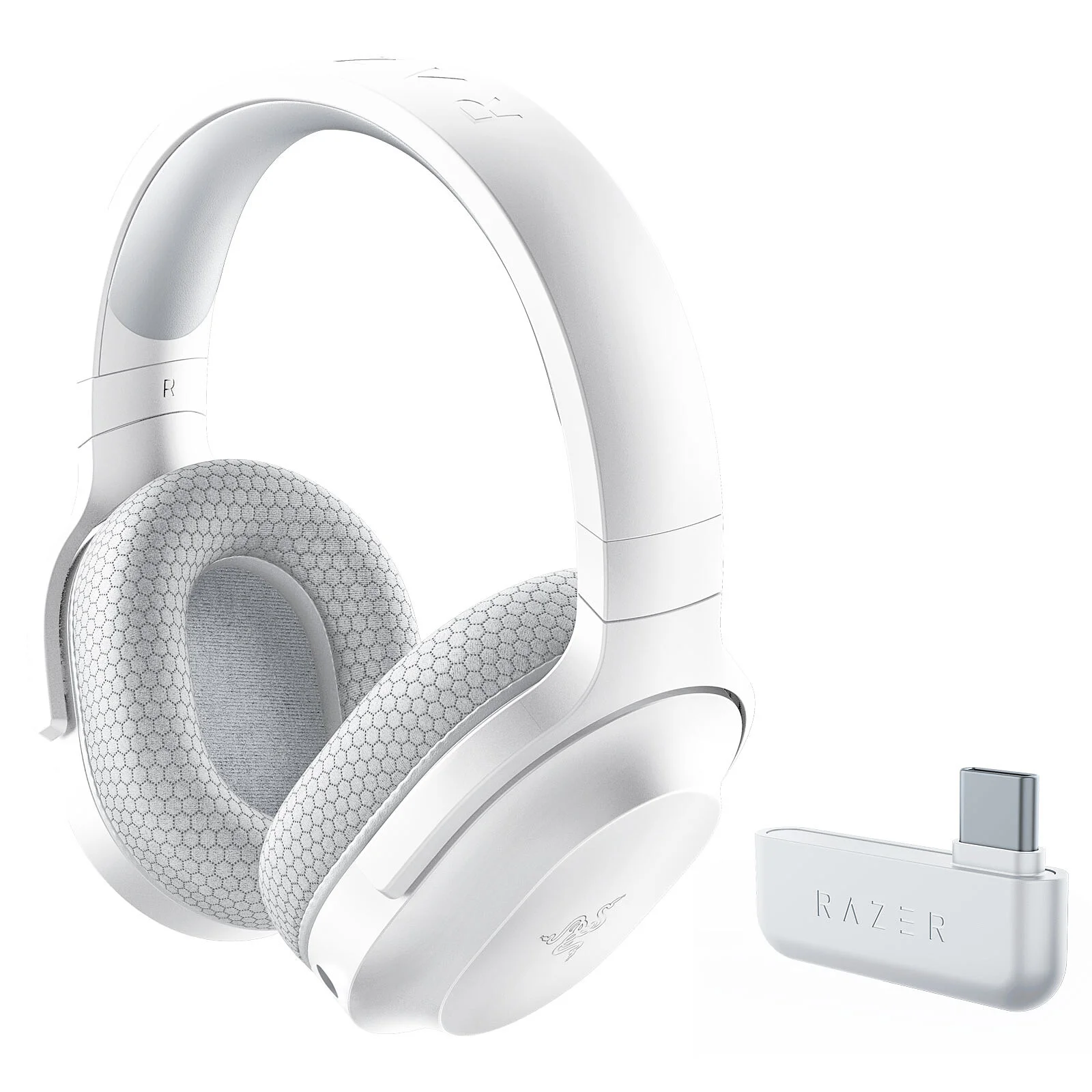 CASQUE RAZER BARRACUDA X MERCURY WHITE (3/5)