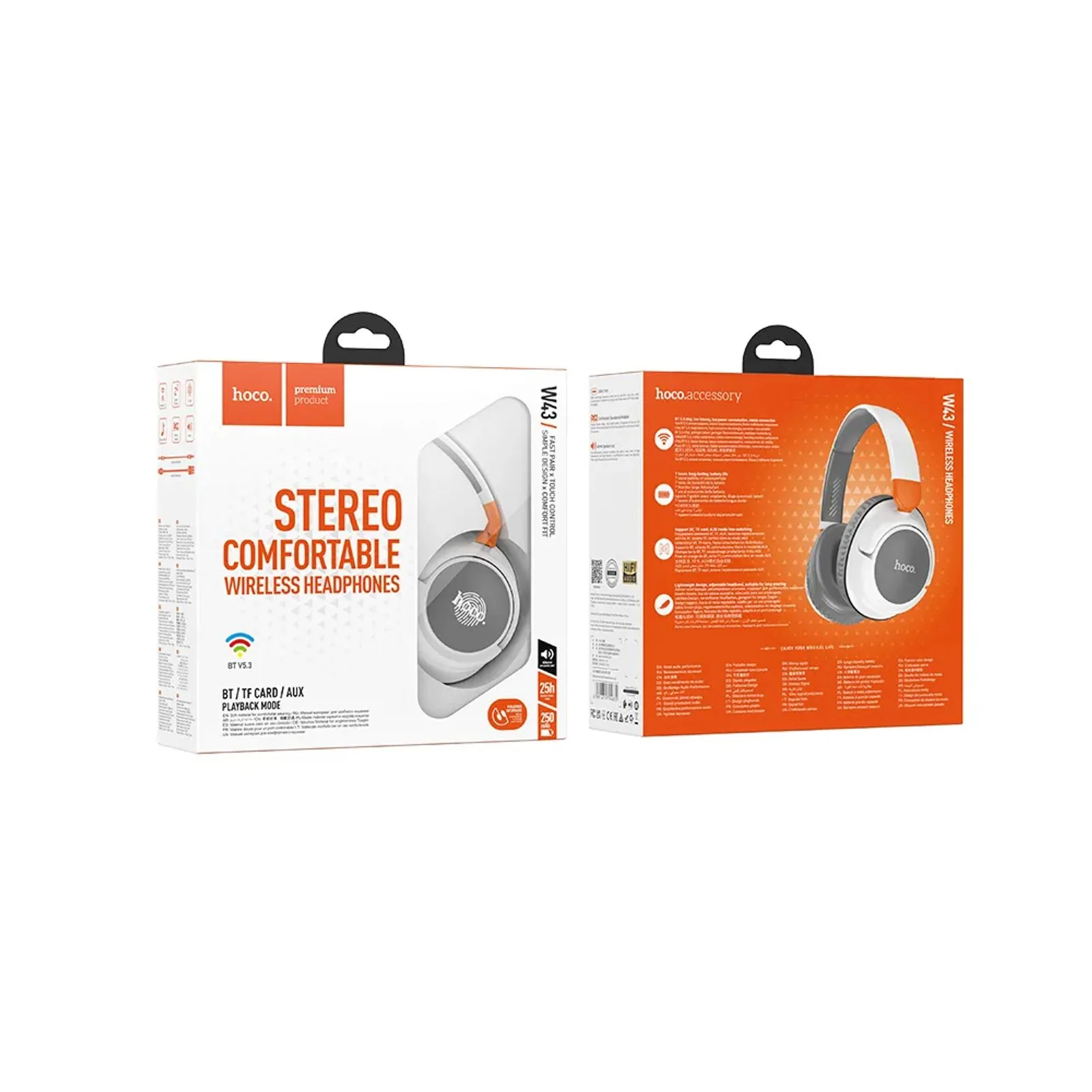 CASQUE BT W43 ADVENTURE BLANC (1/4)
