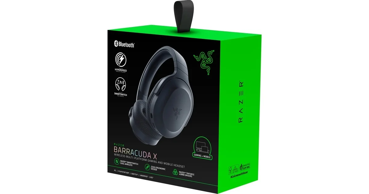 CASQUE RAZER BARRACUDA X NOIR (8/8)