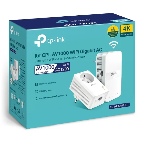KIT CPL WPA7617 AC1200 WIFI (4/5)