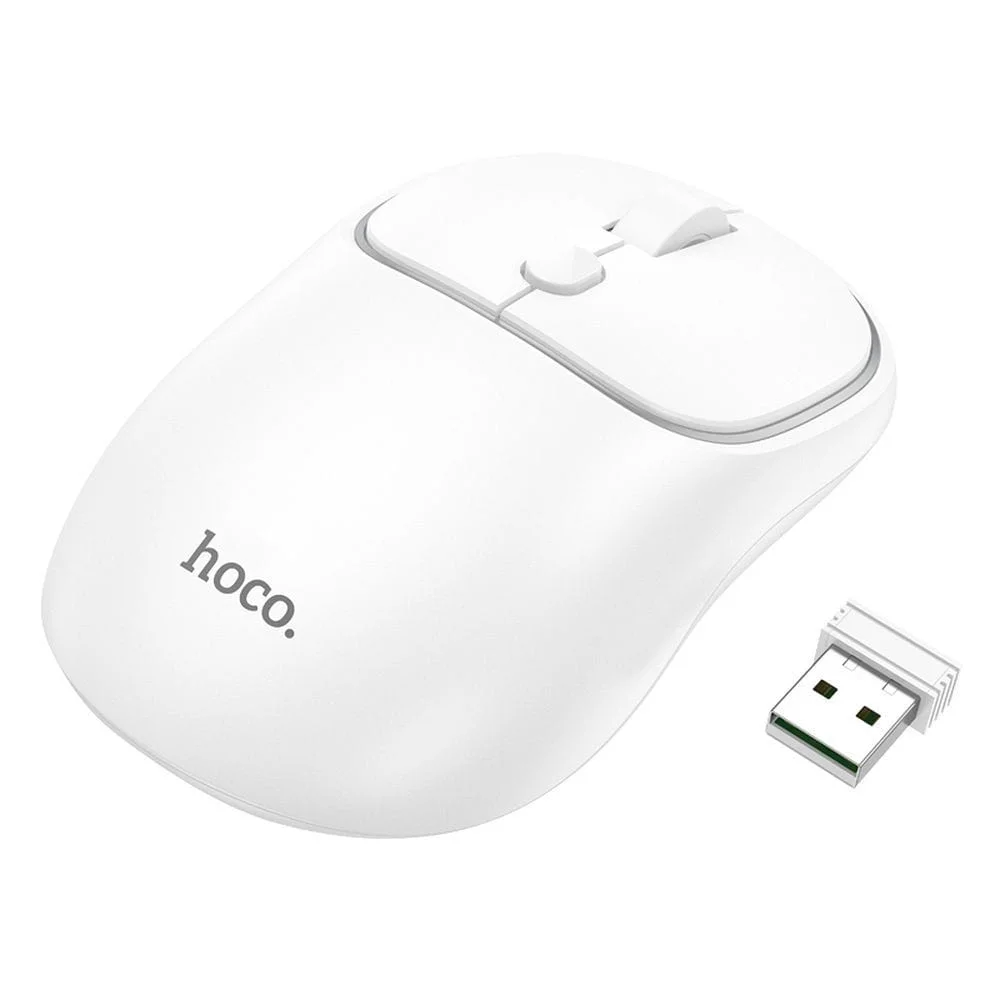 SOURIS HOCO GM25 BLANCHE BTH WIFI (2/4)
