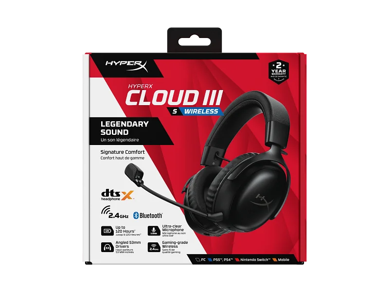 CASQUE HYPER X CLOUD 3 SANS FIL (1/5)