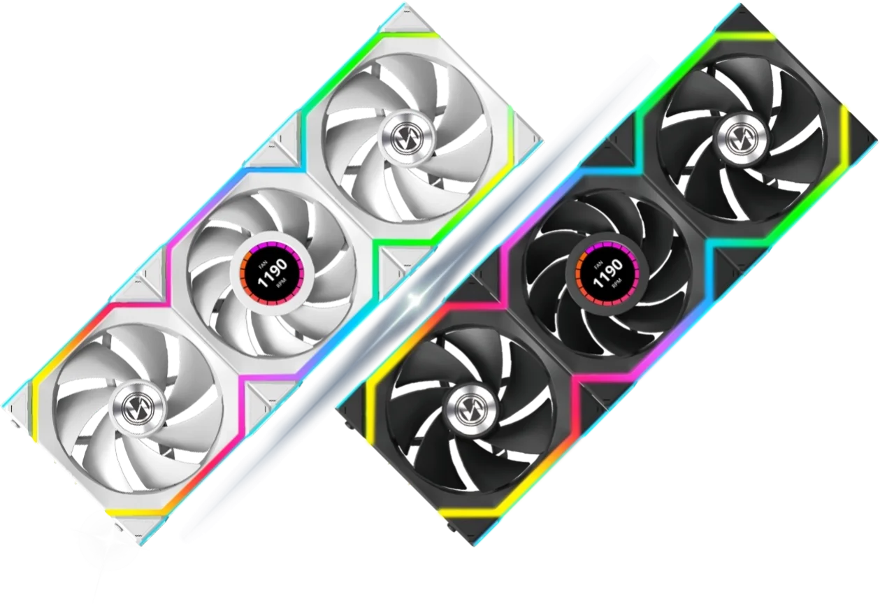 KIT VENTILO LIAN LI UNI FAN SL WIRELESS 12CM NOIR (1/1)