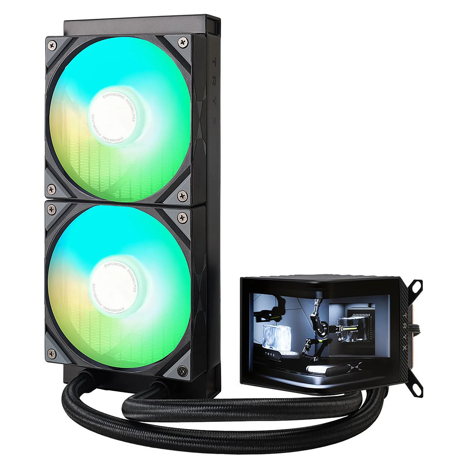 WATER AIO TRYX PANORAMA ARGB 240 NOIR (3/7)