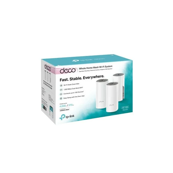 KIT DECO E4 TPLINK 3PACK (3/3)