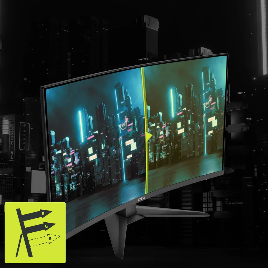 ECRAN MSI 32" 321CQF 2K 180HZ CURVED 0.5ms (4/8)
