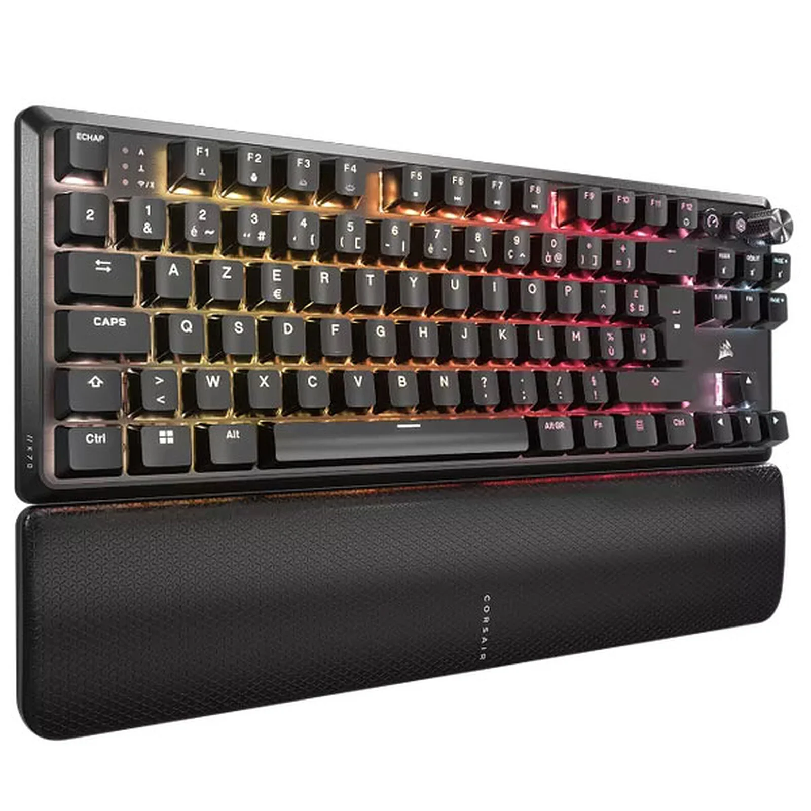CLAVIER CORSAIR K70 TKL NOIRE SS FIL (3/4)