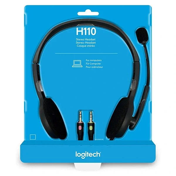 CASQUE LOGITECH H110 JACK (1/5)