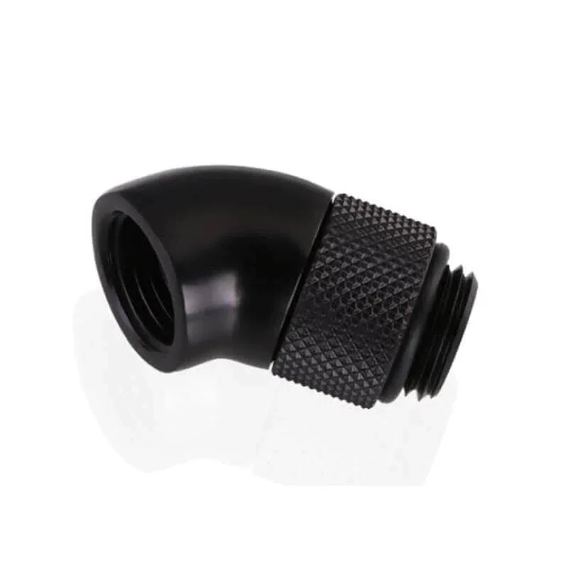 RACCORD COUDé 45° NOIR 14mm