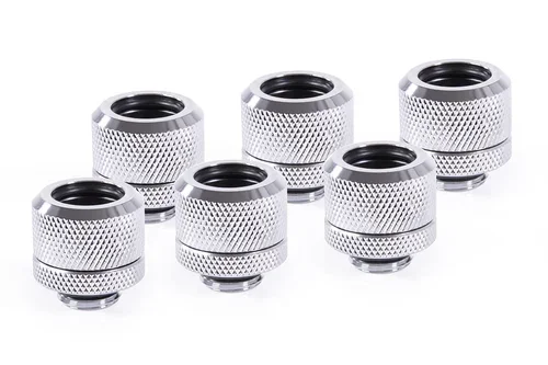 RACCORD ALPHACOOL ARGENT 14mm PACK DE 6 (1/4)