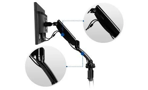 SUPPORT BRAS 1 ECRAN SIMPLE FLEXISPOT (3/4)