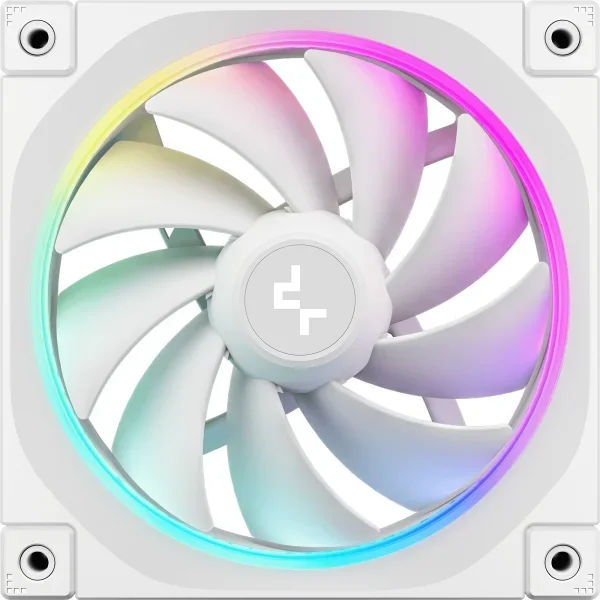 KIT 3 VENTILATEURS DEEPCOOL FL12 SE RGB BLANC (5/6)