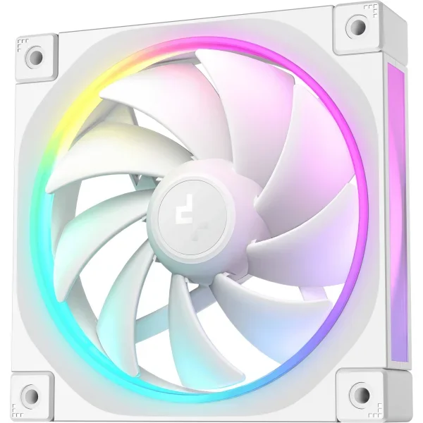 KIT 3 VENTILATEURS DEEPCOOL FL12 SE RGB BLANC (3/6)